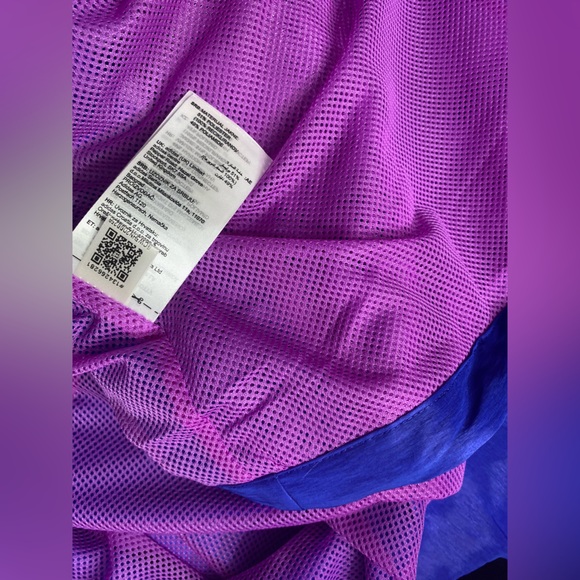 ADIDAS [L] SUNGLASS WOVEN WINDBREAKER/JACKET BLUE JD7133 - Picture 6 of 9